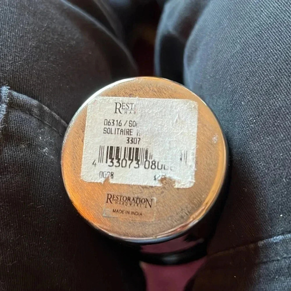 Restoration Hardware 3 Piece Stainless Steel Solitaire Cocktail Shot Shaker - Picture 10 of 10